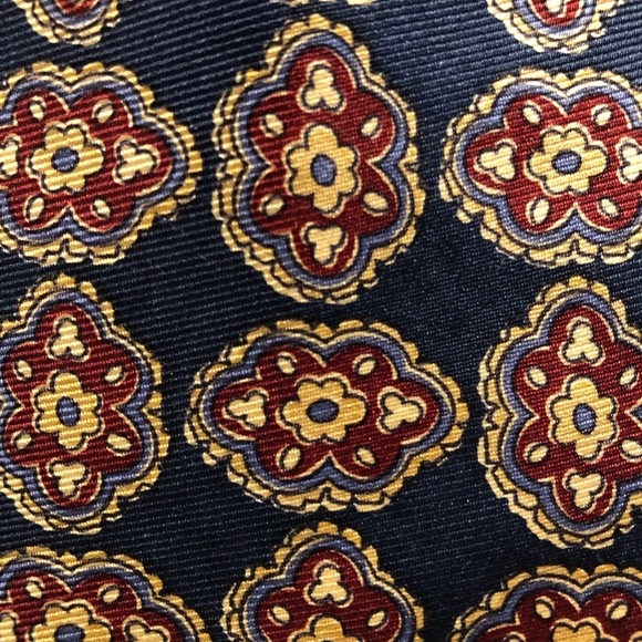 Burberry of London Patterned SilK Men’s Necktie - Picture 3 of 6